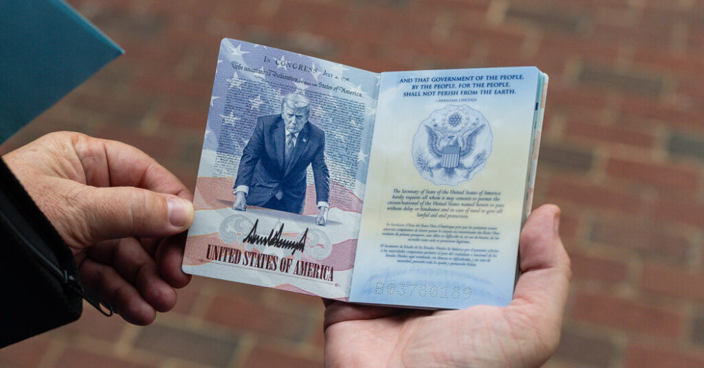 State Dept. Plans to Distribute More Trump Passports