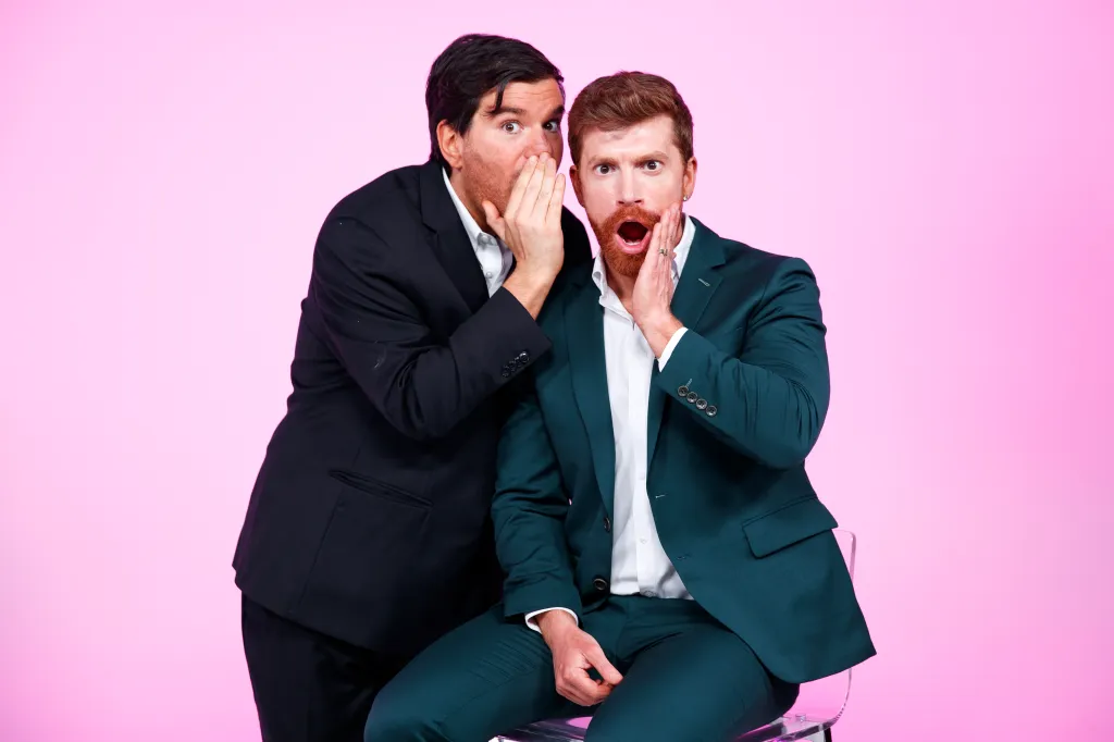 Danny Murphy and Evan Real, hosts of Page Six's 