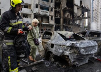 Deadly Russian strikes hit Ukraine’s capital ahead of key NATO meeting