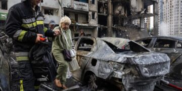 Deadly Russian strikes hit Ukraine’s capital ahead of key NATO meeting