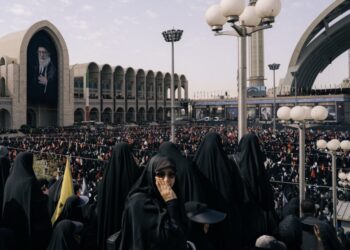 In Tehran, huge throngs mourn assassinated supreme leader Ali Khamenei