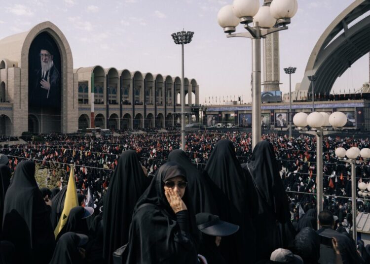 In Tehran, huge throngs mourn assassinated supreme leader Ali Khamenei