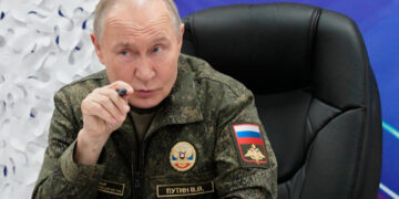 Putin visits military installation, vowing to take more of Ukraine