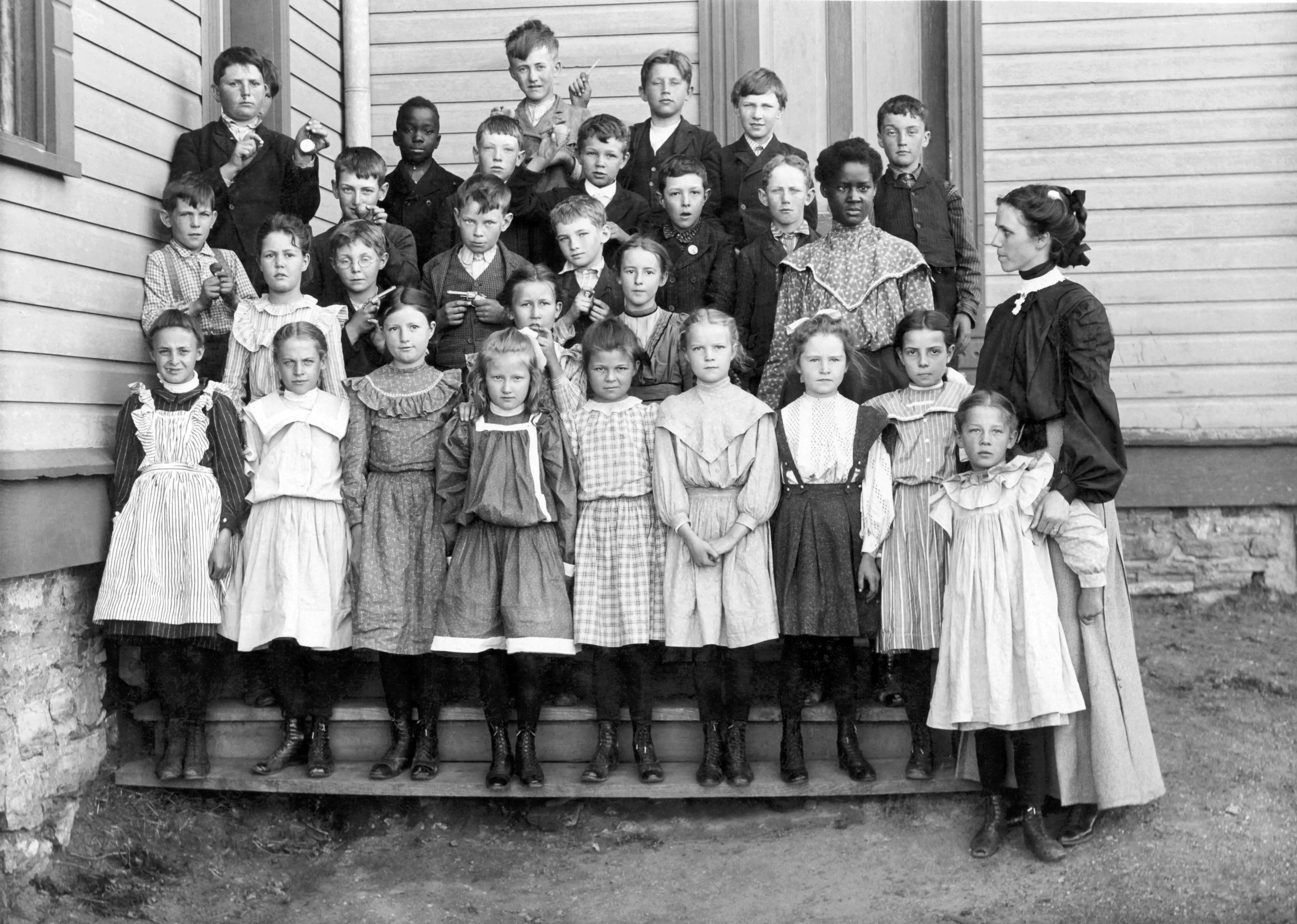 schoolhouse in 1870s