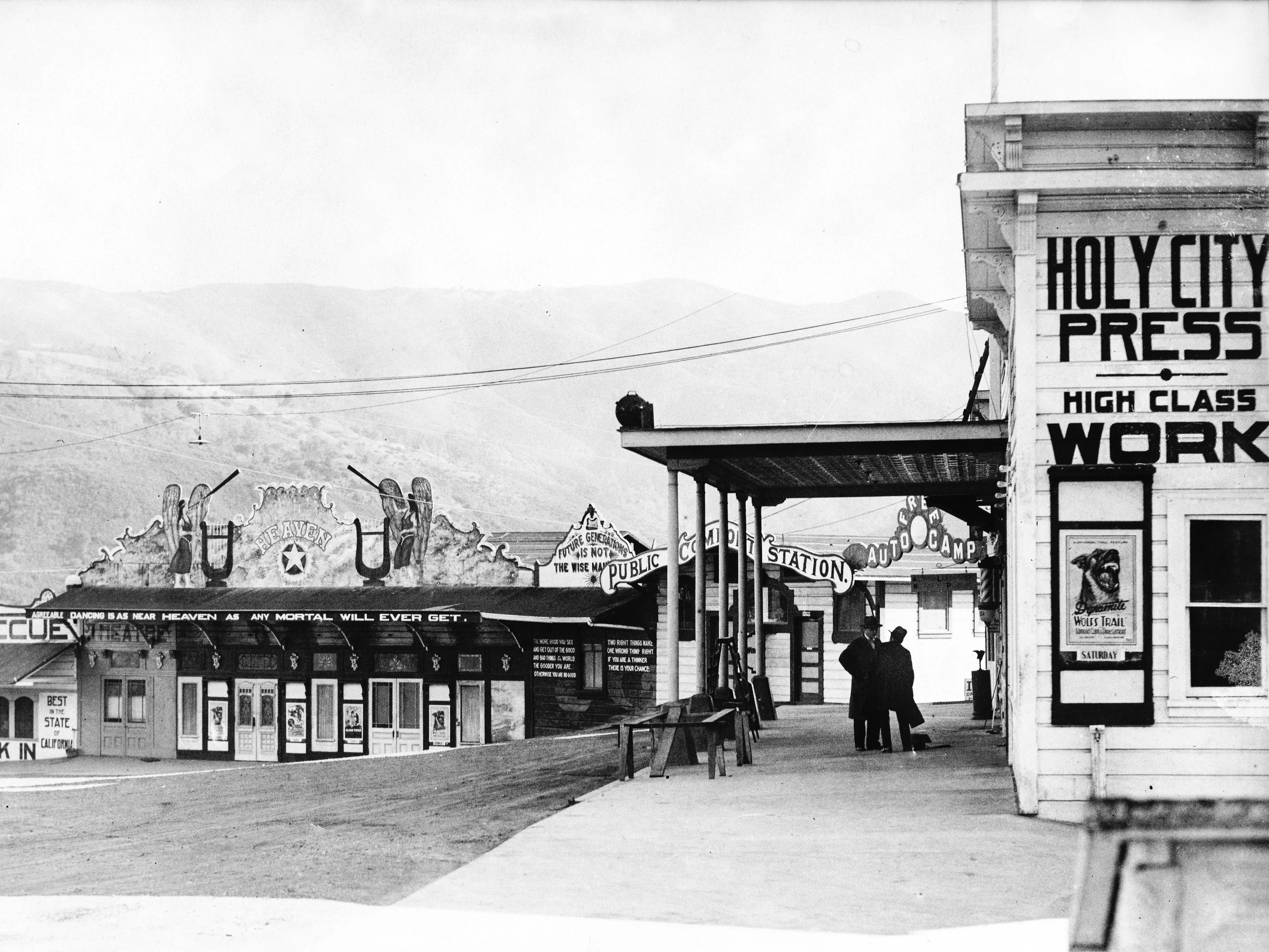 Holy City, California, circa 1928.