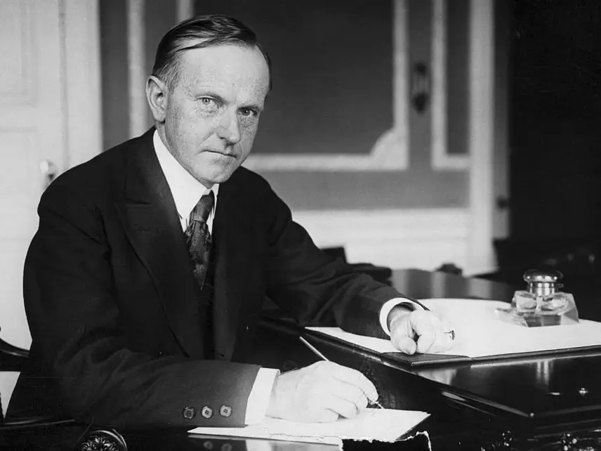 Calvin Coolidge.