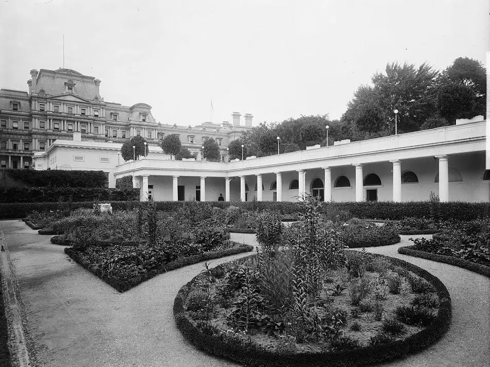 Edith Roosevelt's Colonial Garden.