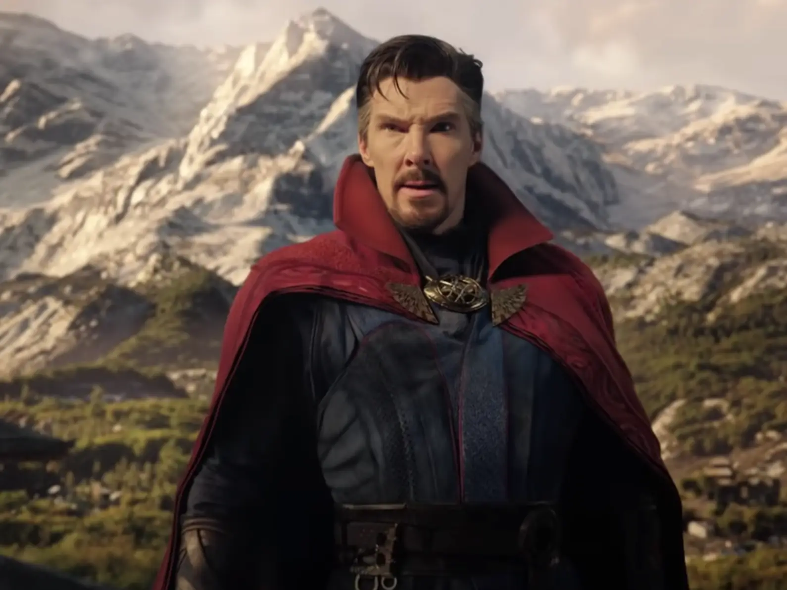 Benedict Cumberbatch as Doctor Strange in 