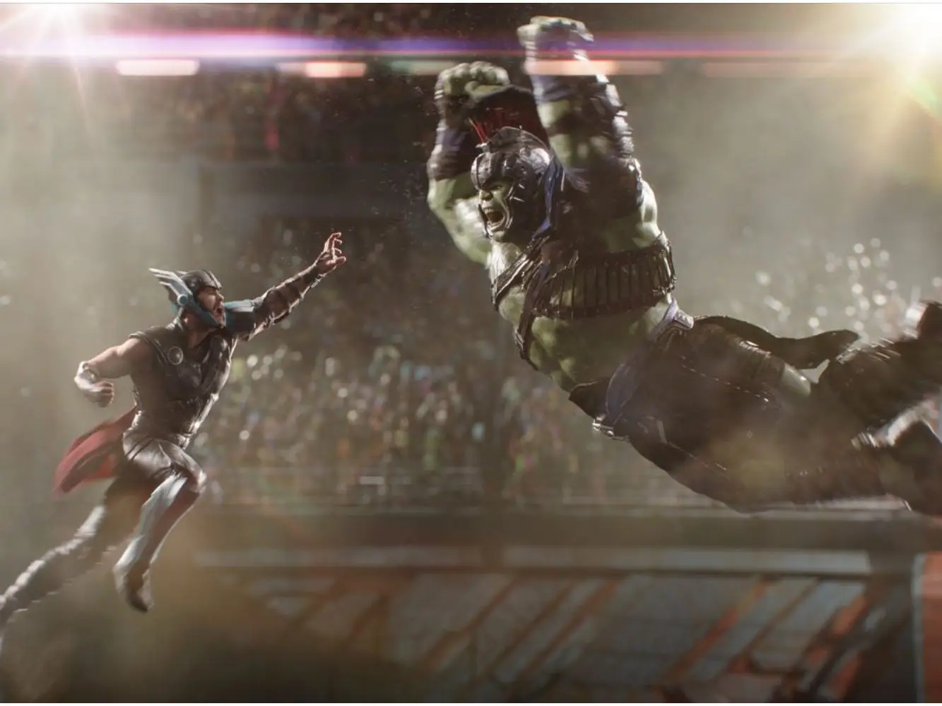 Thor Ragnarok Thor vs Hulk