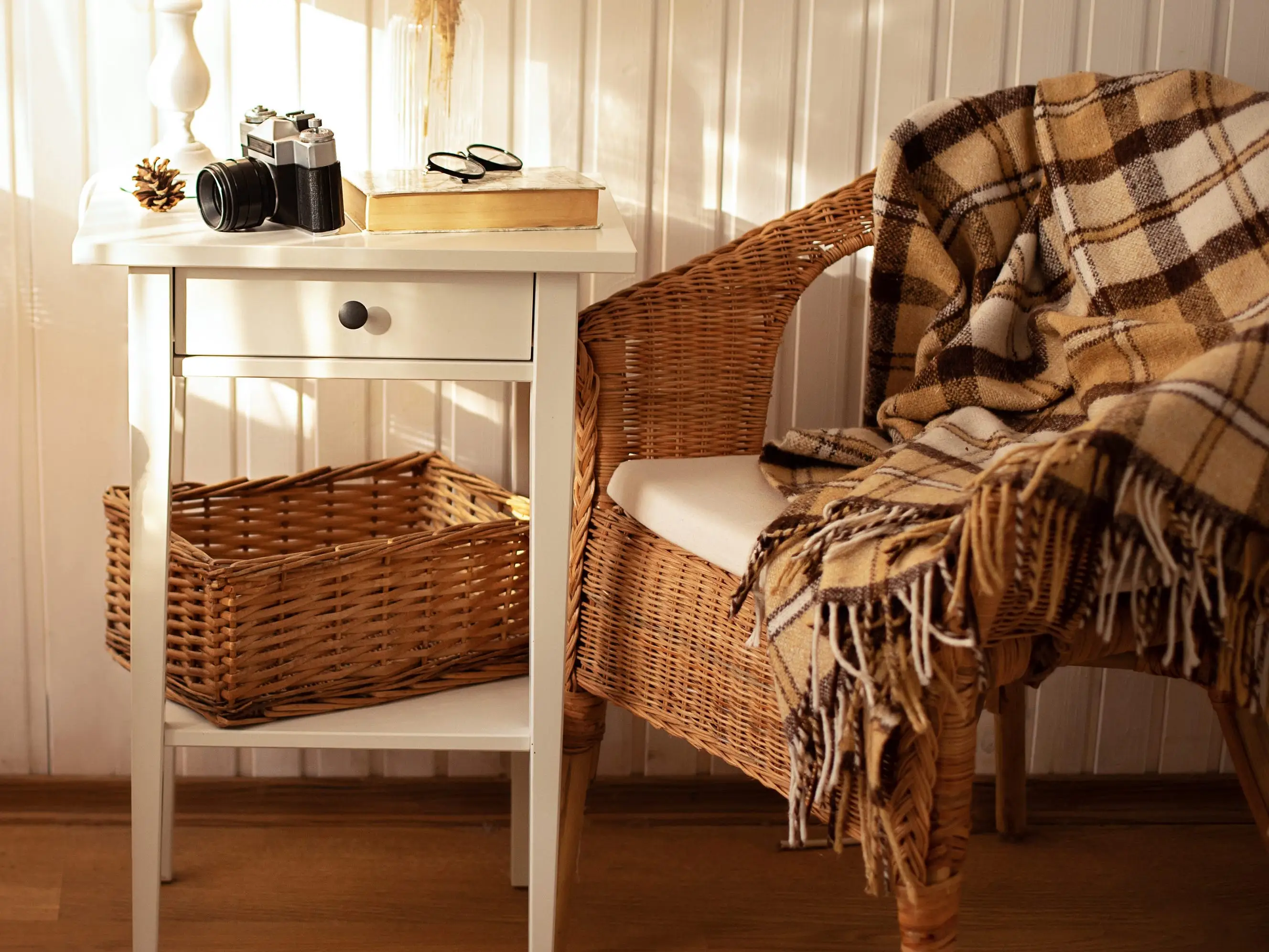 wicker chairs