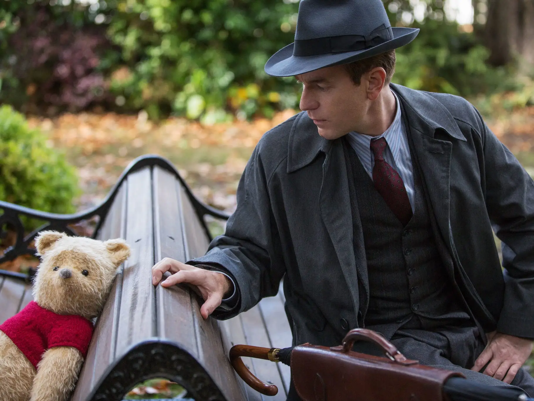 a still from the 2018 film christopher robin