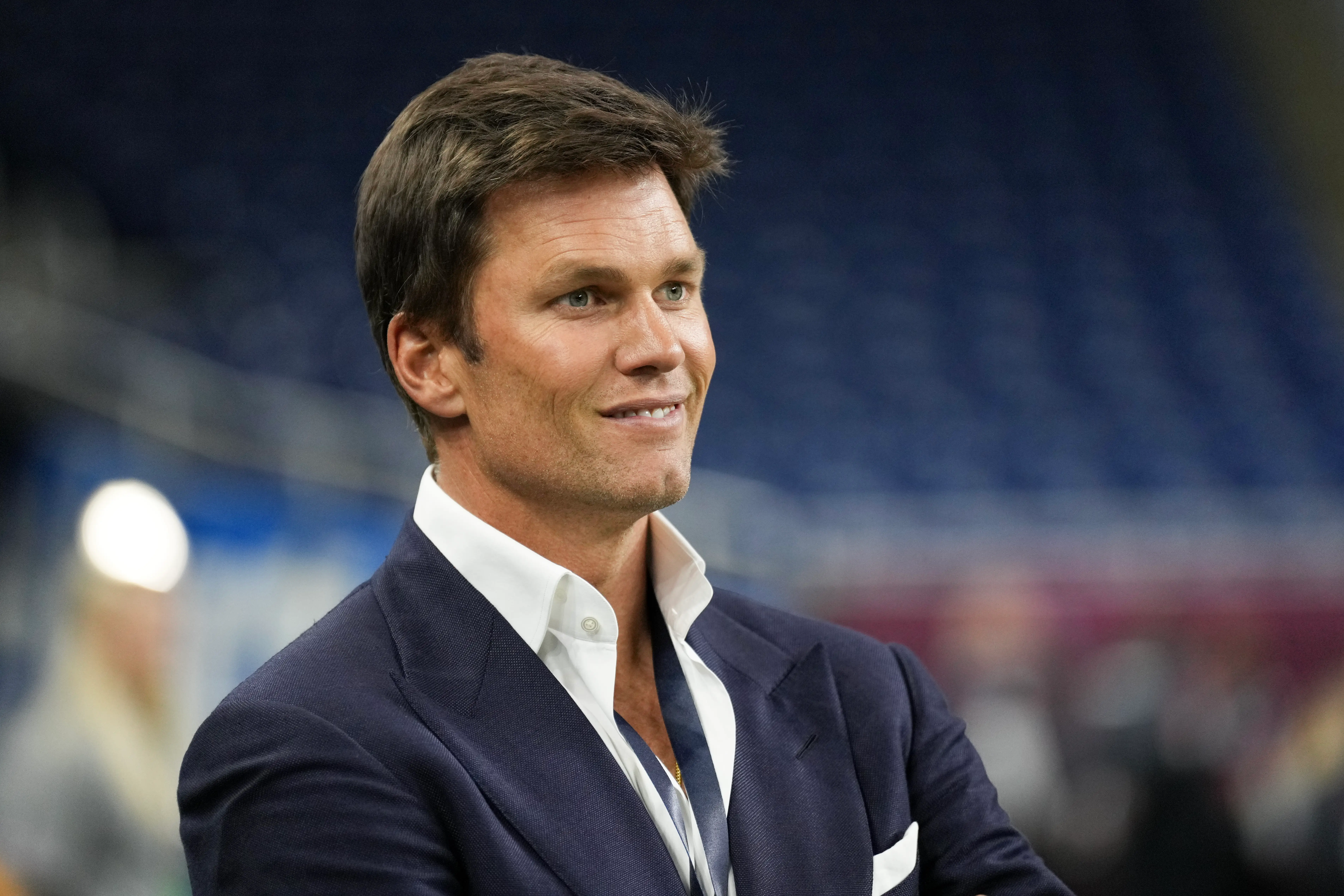 Tom Brady in a suit