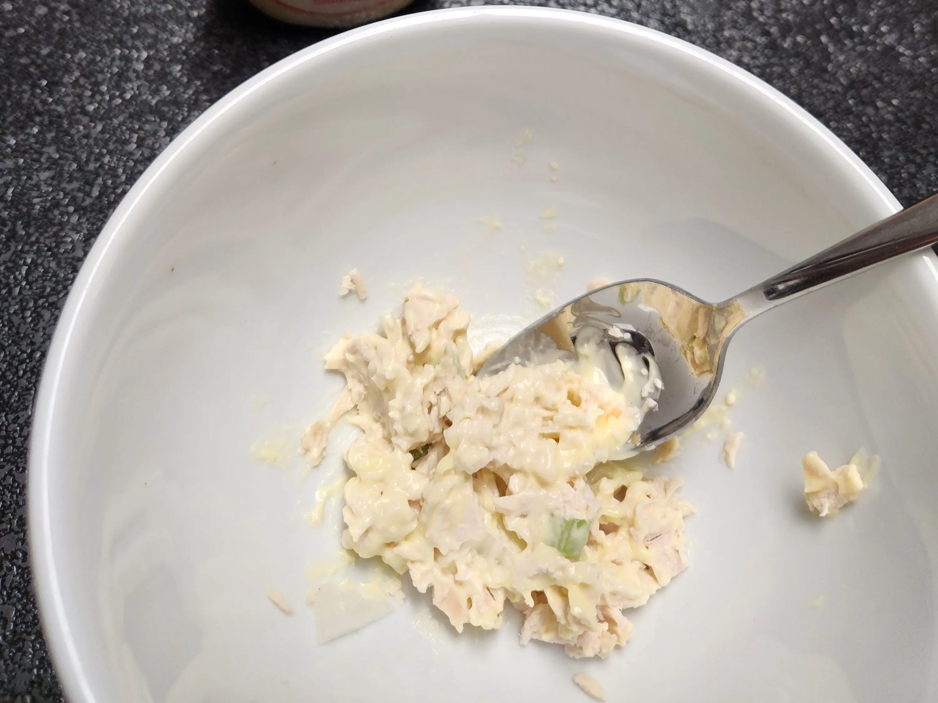 Kewpie mayo with chicken salad