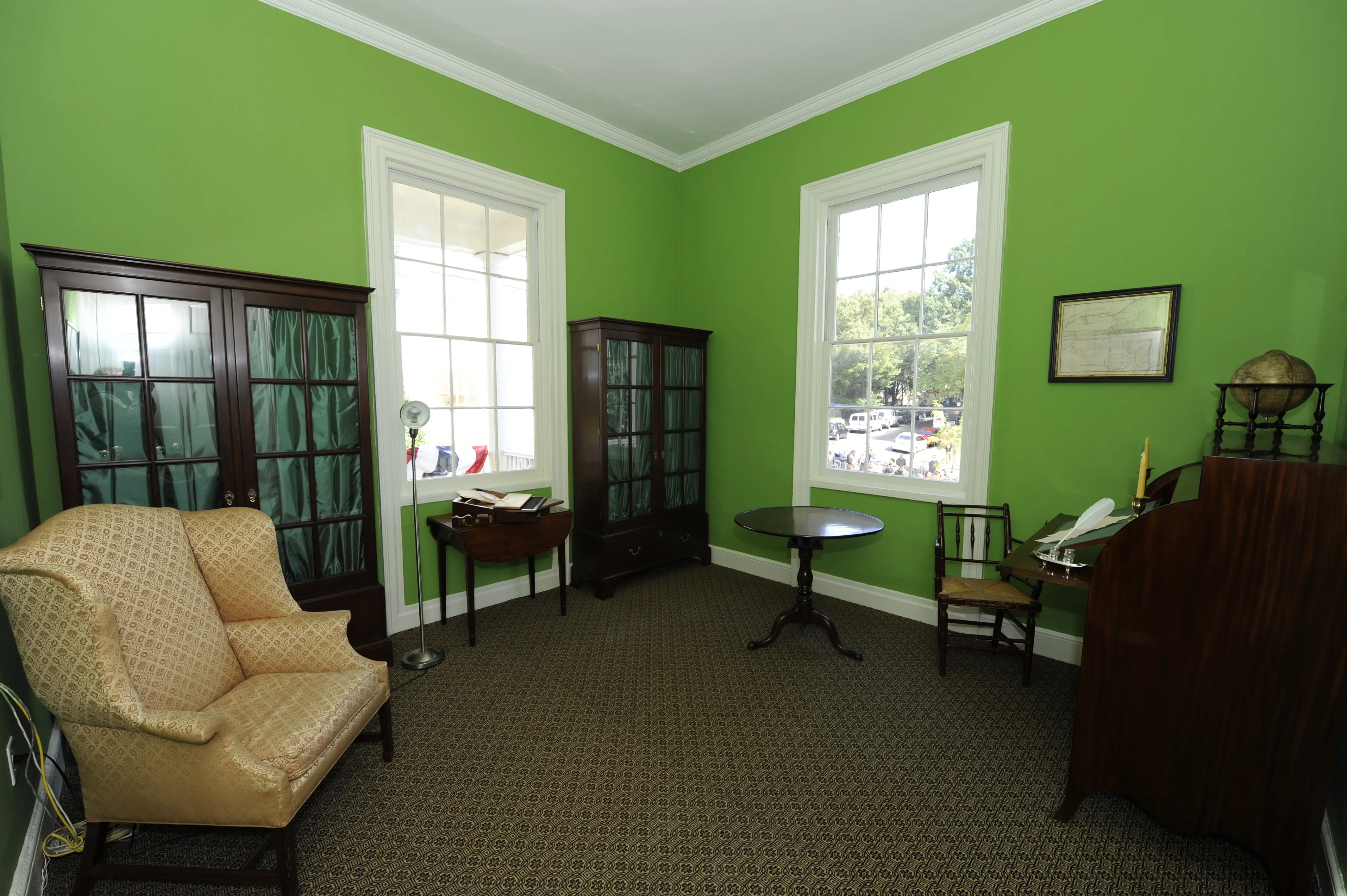 Alexander Hamilton's study.