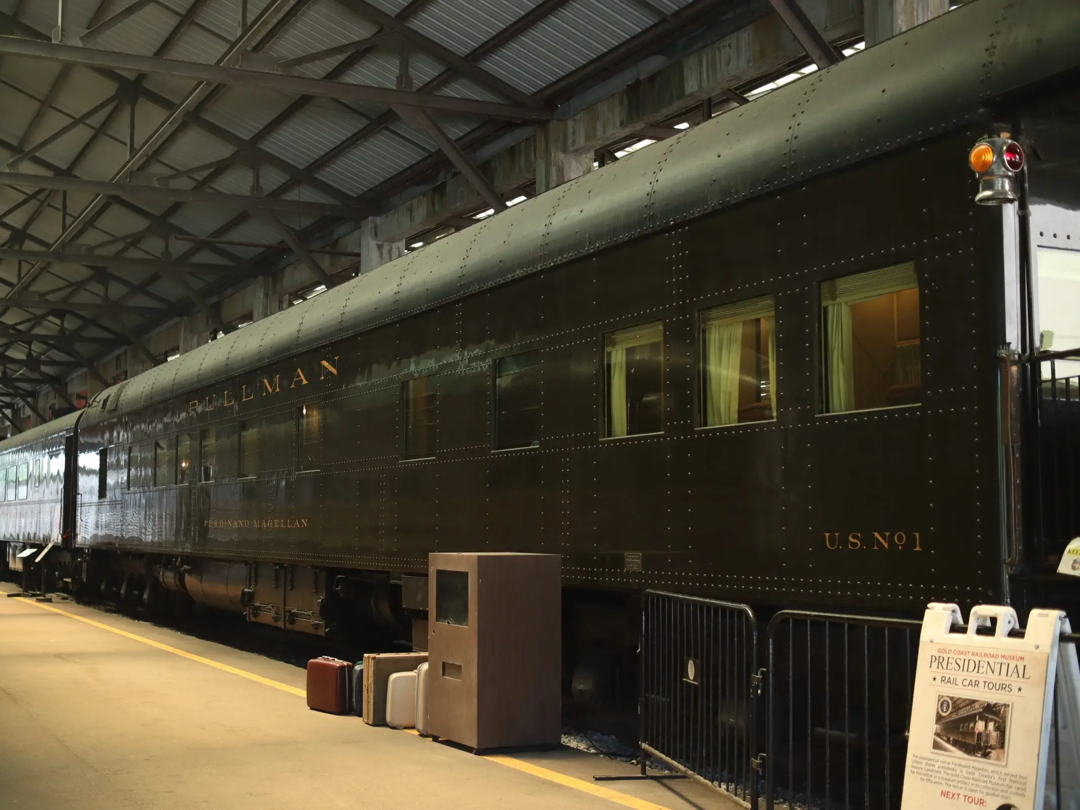 presidential train car