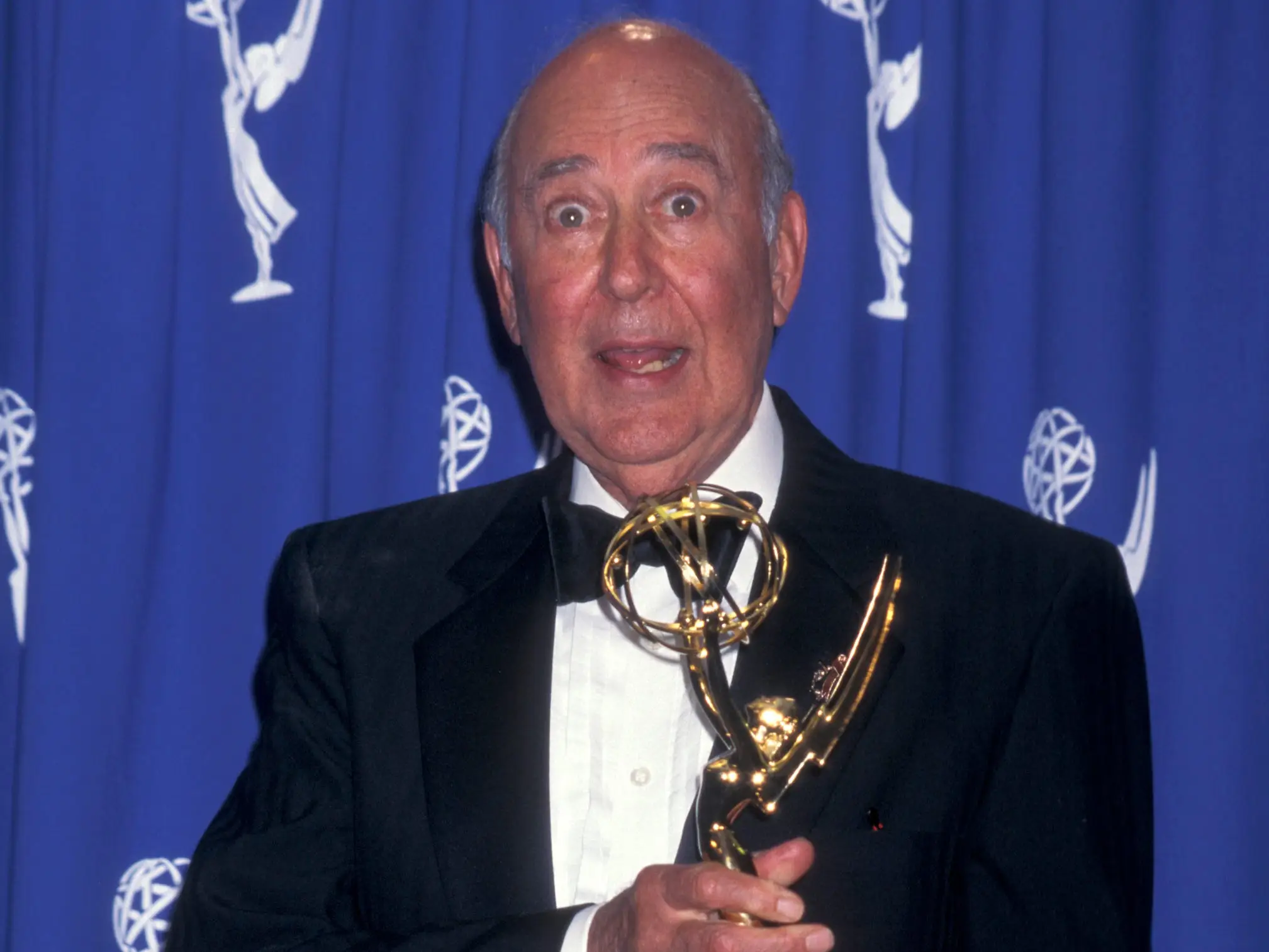 Carl Reiner during The 47th Annual Emmy Awards in 1995