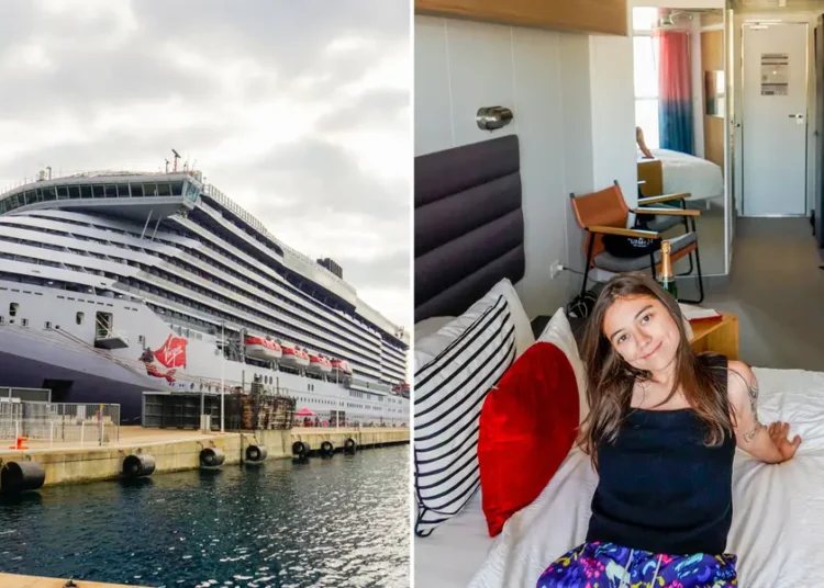 I booked a $5,910 balcony cabin on an adults-only cruise. The 225-square-foot cabin felt large and luxurious.