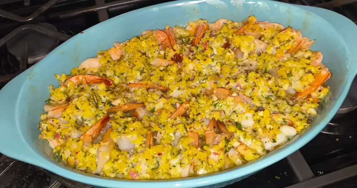 I tried Ina Garten’s easy baked shrimp scampi. The dish came together in a few simple steps, but tasted gourmet.