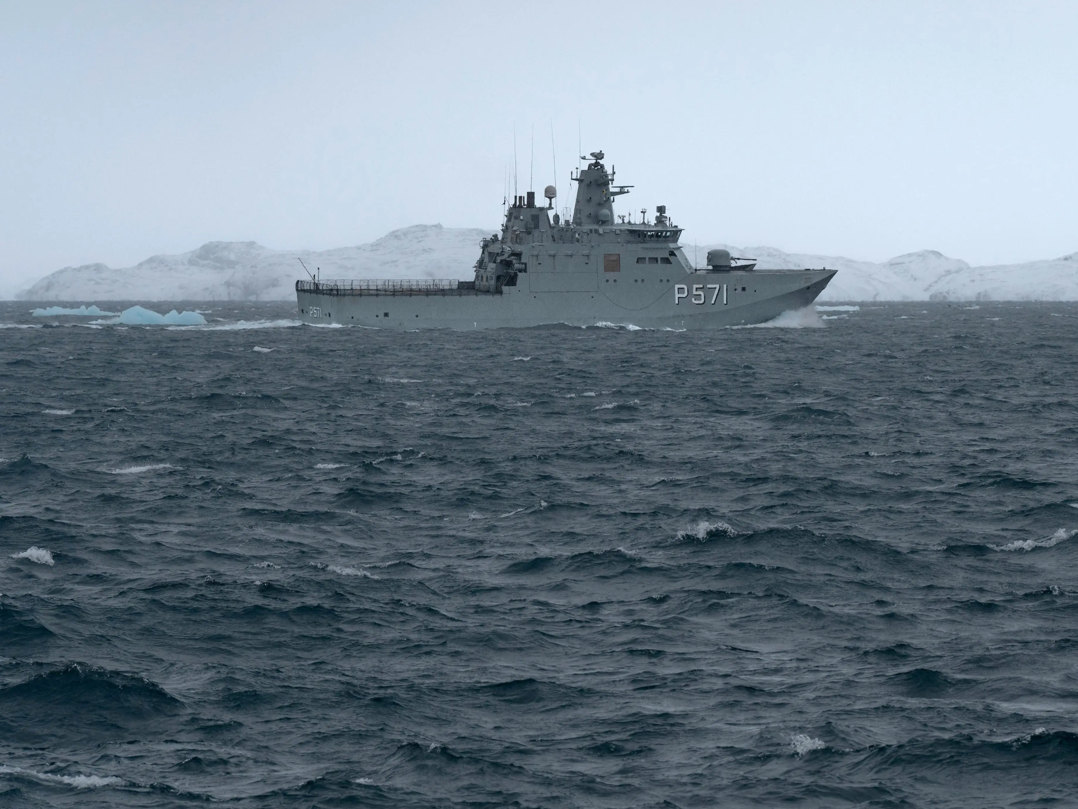 Royal Danish Navy patrol ship
