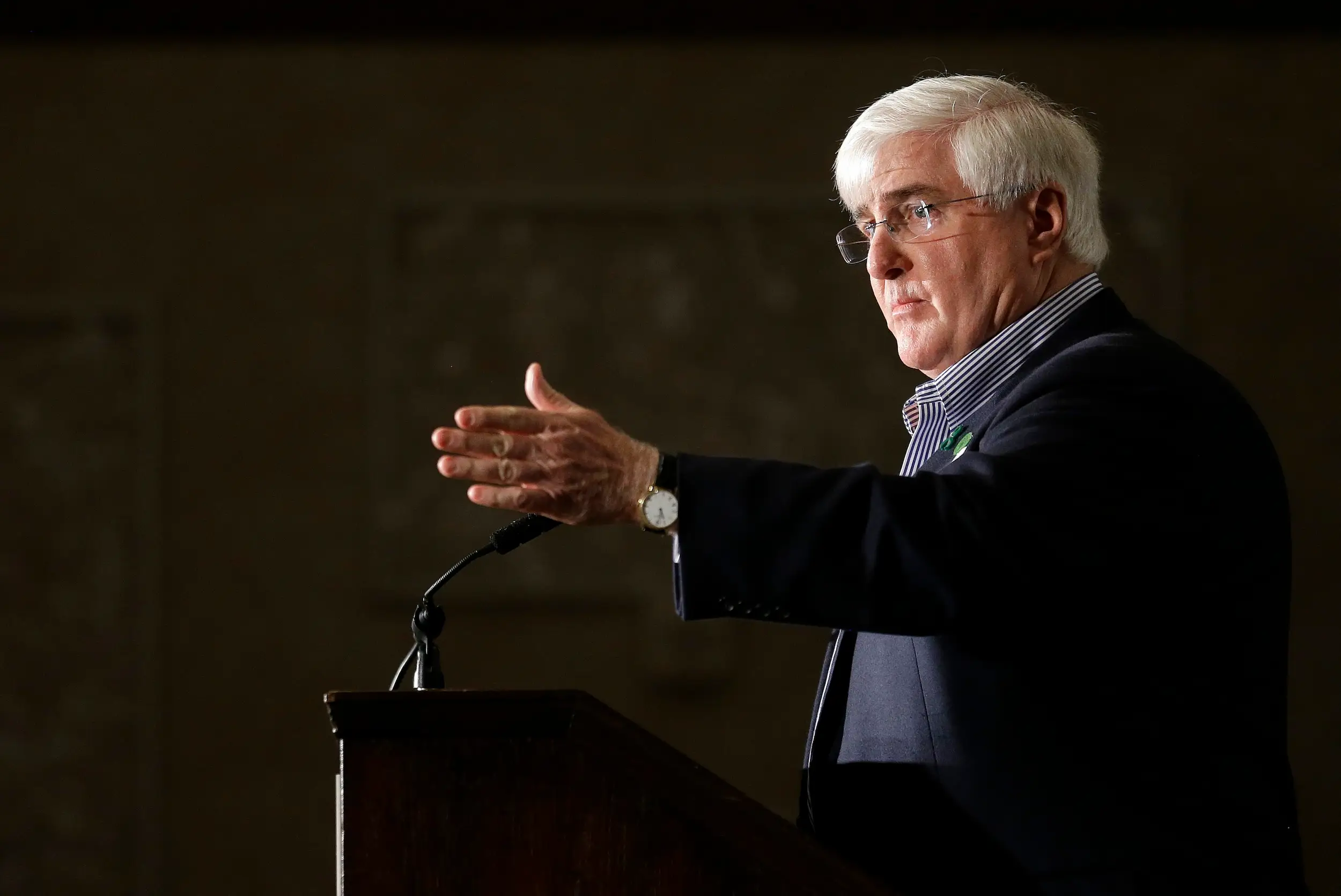 Ron Conway speaks at an event in 2013