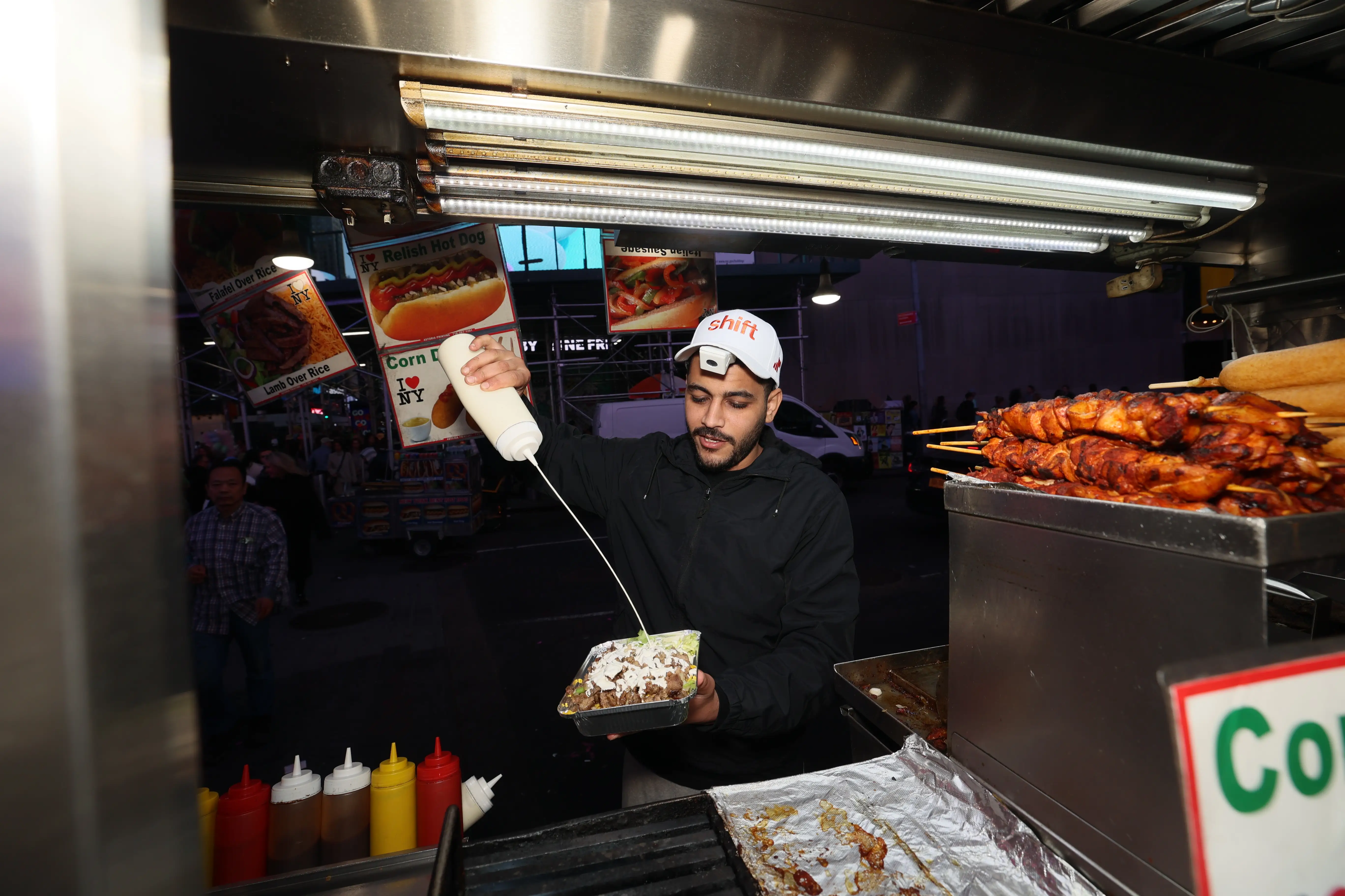 Kebab employee