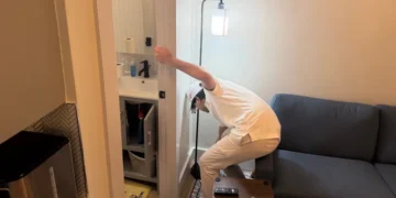 I let people wearing cameras clean my apartment and cook a meal for me for free