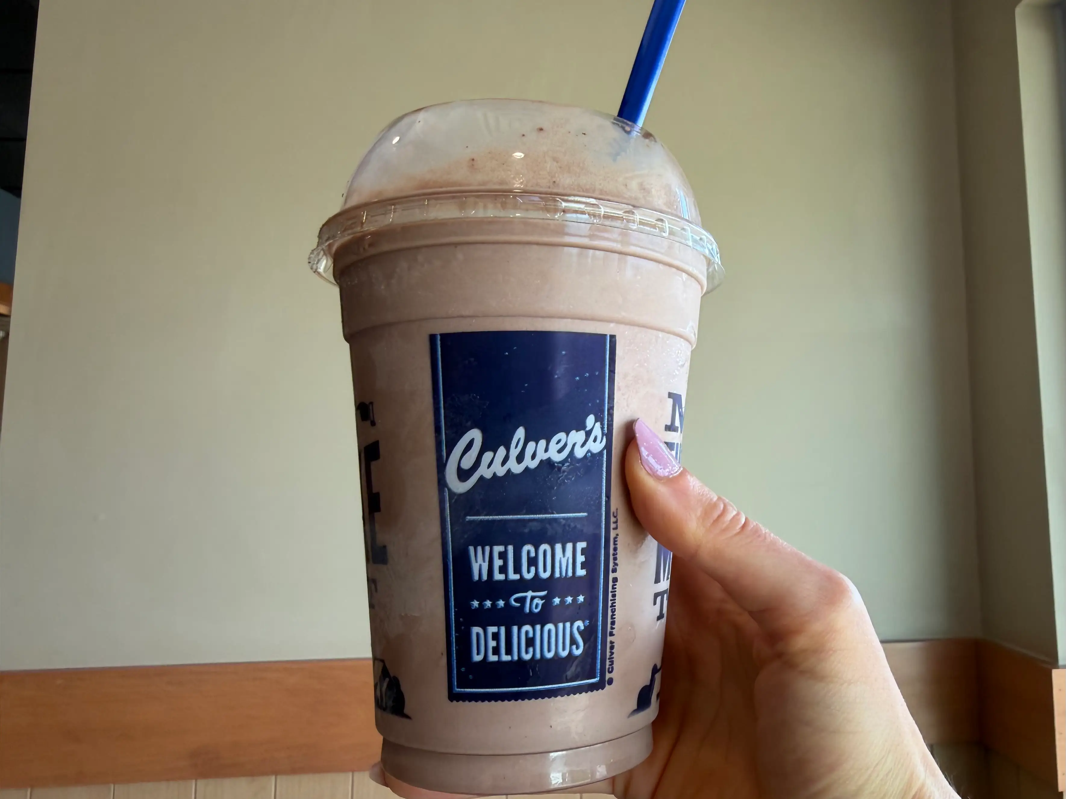 Chocolate concrete at Culvers