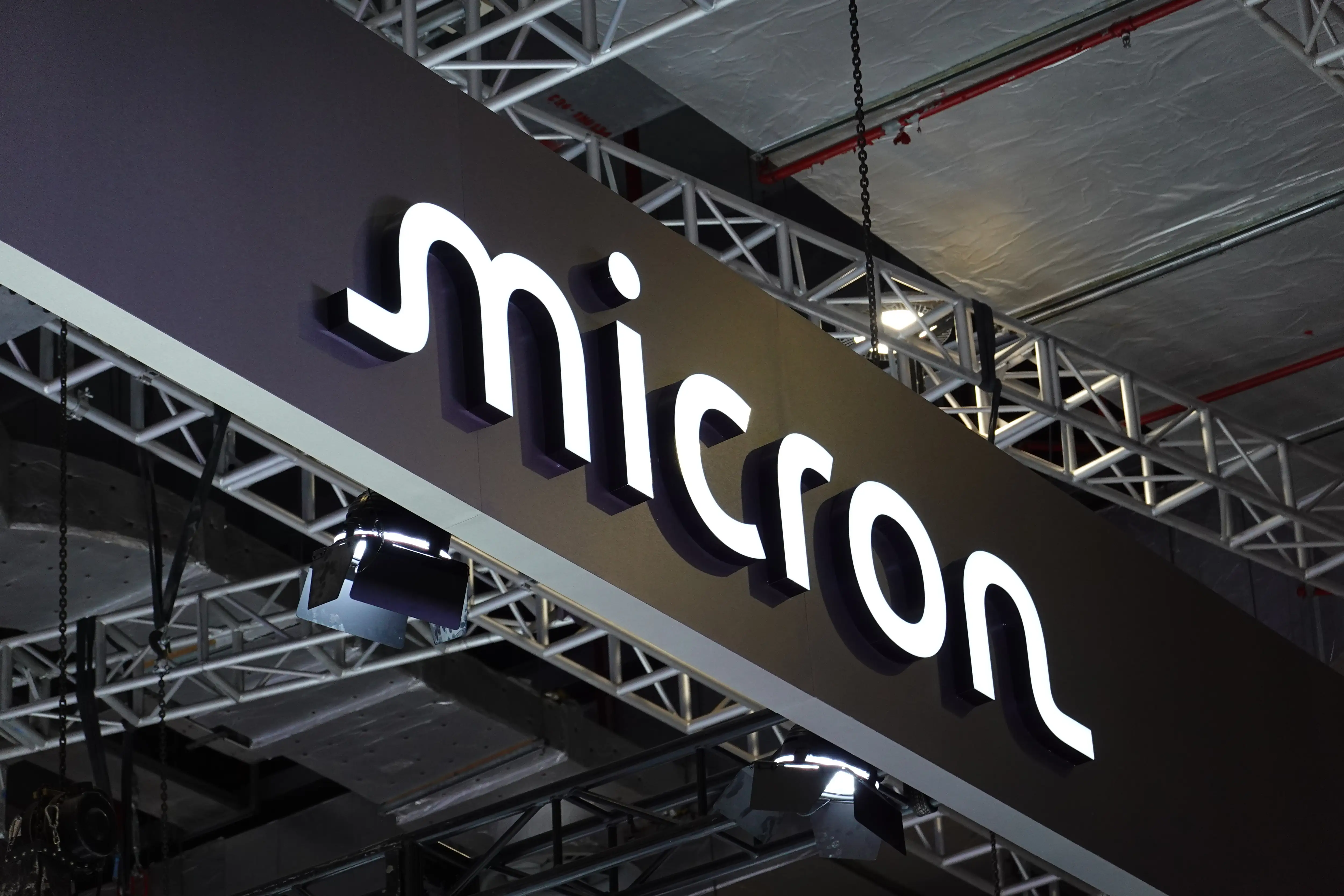 Micron stock today