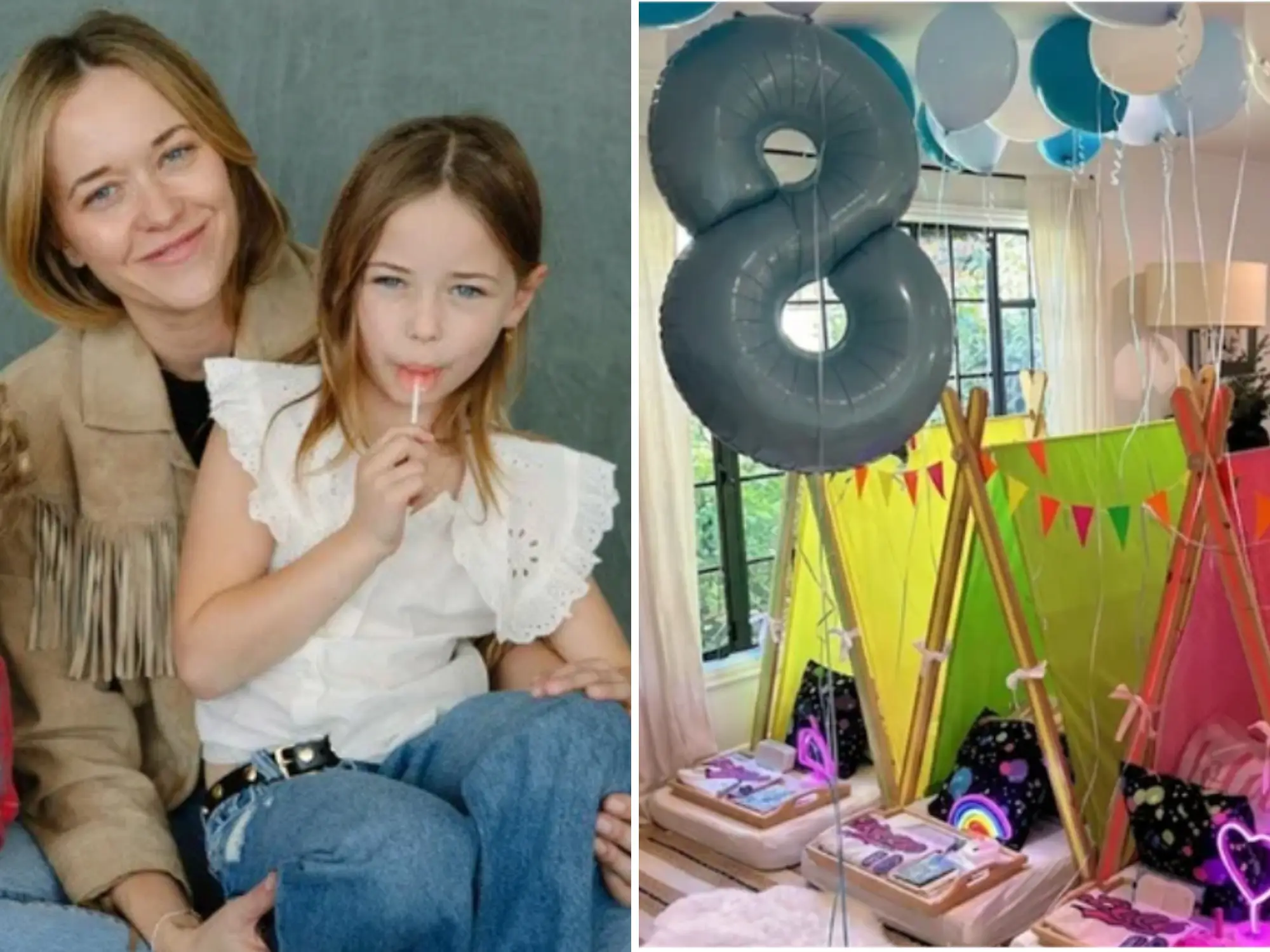 8th bday party celebration