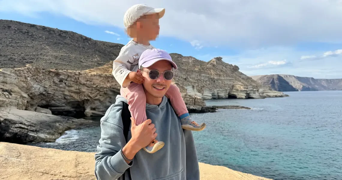 I travel for work a lot and my son missed our bedtime stories. I built an AI version of my voice for him.