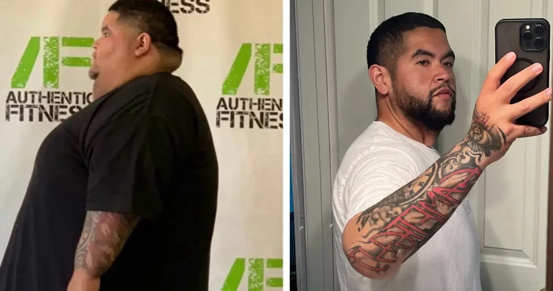 I lost nearly 350 pounds without surgery or GLP-1s. It started with wall pushups and a trainer.