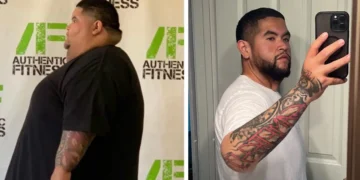 I lost nearly 350 pounds without surgery or GLP-1s. It started with wall pushups and a trainer.