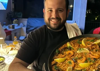 My family moved around in Florida, and I struggled to make friends. I eventually built a community around cooking paella.