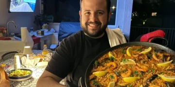 My family moved around in Florida, and I struggled to make friends. I eventually built a community around cooking paella.