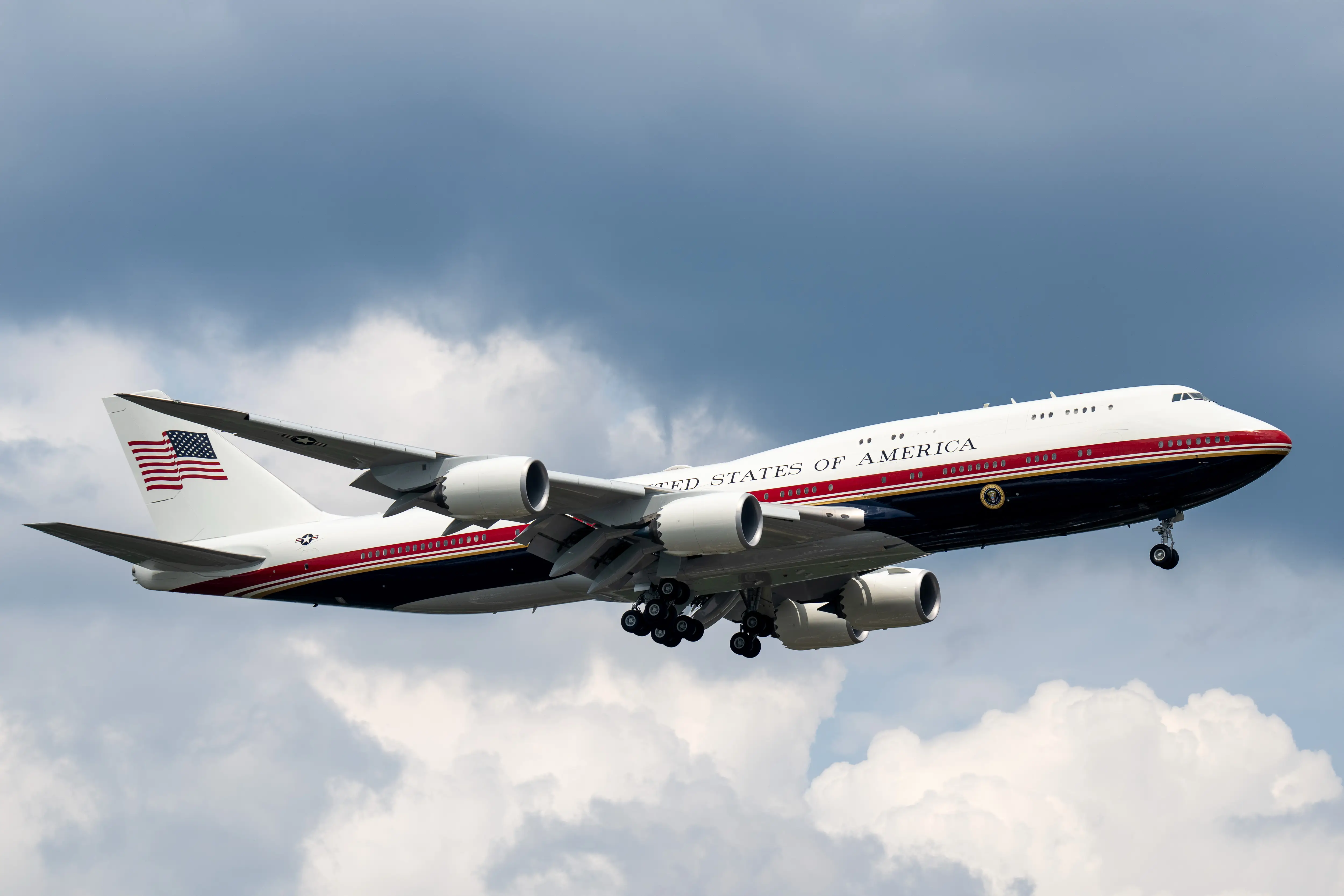 Trump's new Air Force One jet.