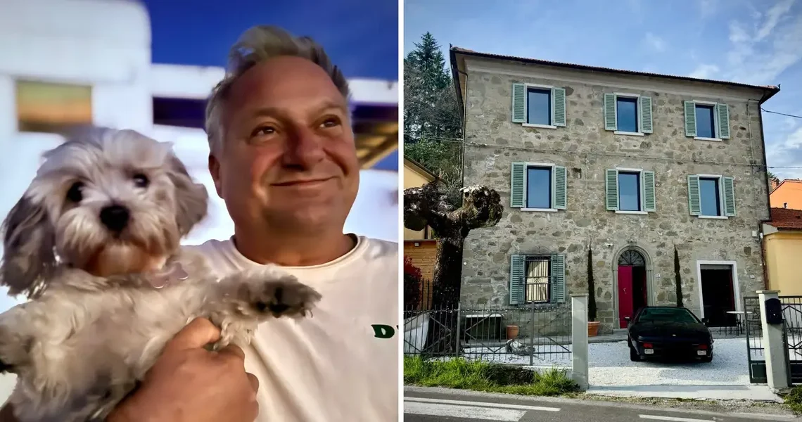 I bought a 6-bedroom villa in the Italian countryside for $50,000. Within a year, I’d left the US and fully moved in.