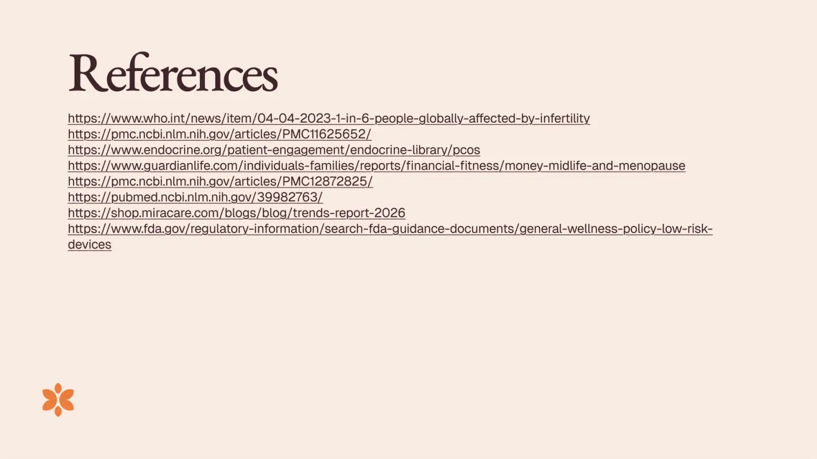References