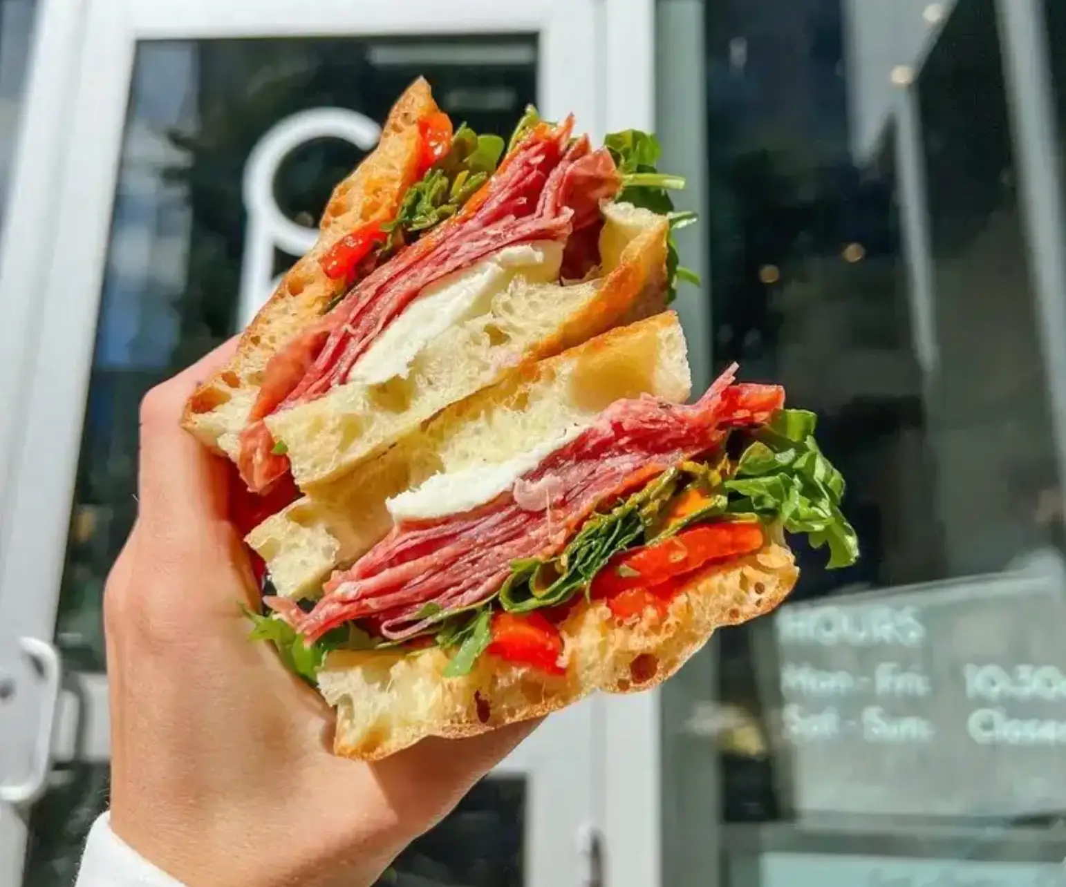 The Paradigm sandwich from Casetta Kitchen and Counter.