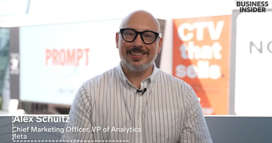 CMOs need to show results, but they also need inspire their brand and teams, says Meta’s Alex Schultz