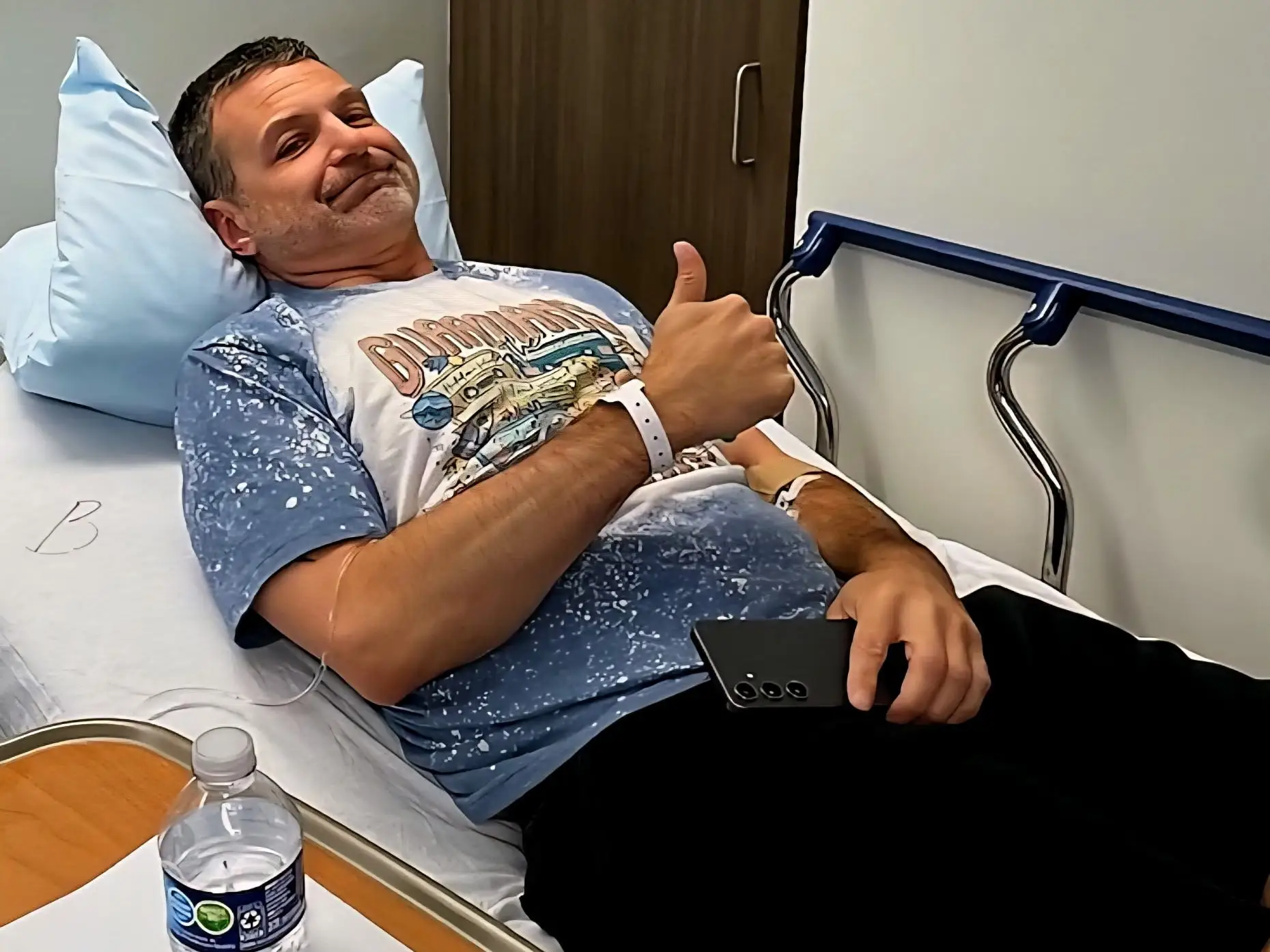 Randy League in treatment