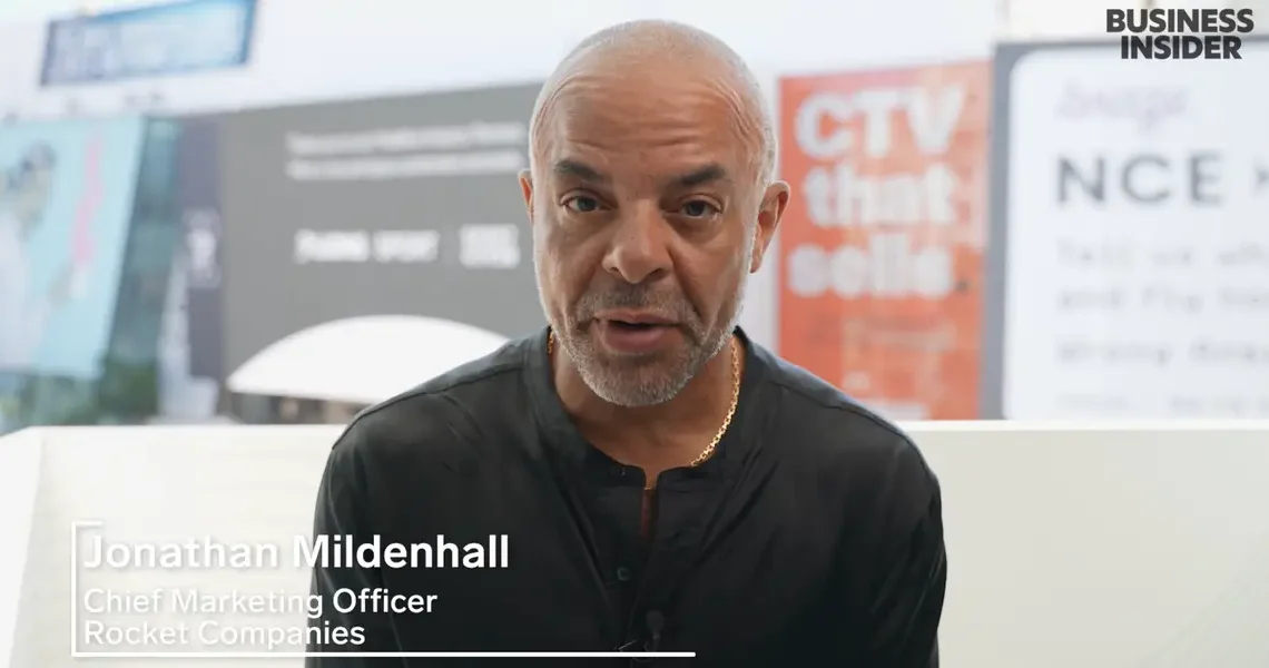 Jonathan Mildenhall, CMO of Rocket Companies, talks about the brand’s transformation, and the responsibility of CMOs now