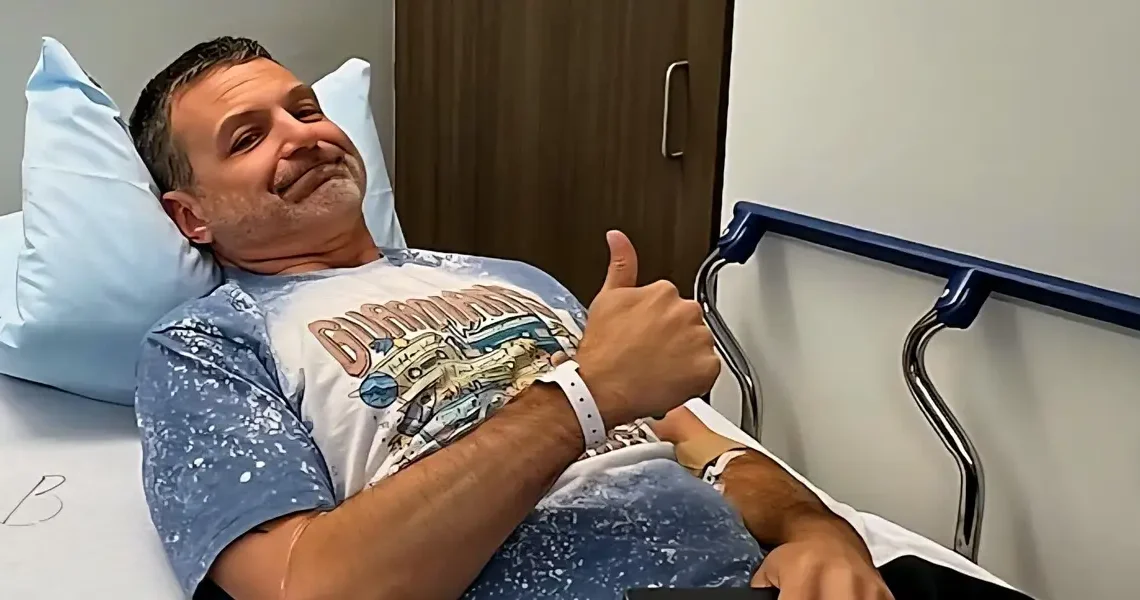 An active 45-year-old man couldn’t sit or use the bathroom without pain. He was diagnosed with stage 3 colon cancer.