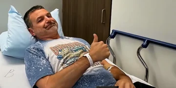 An active 45-year-old man couldn’t sit or use the bathroom without pain. He was diagnosed with stage 3 colon cancer.