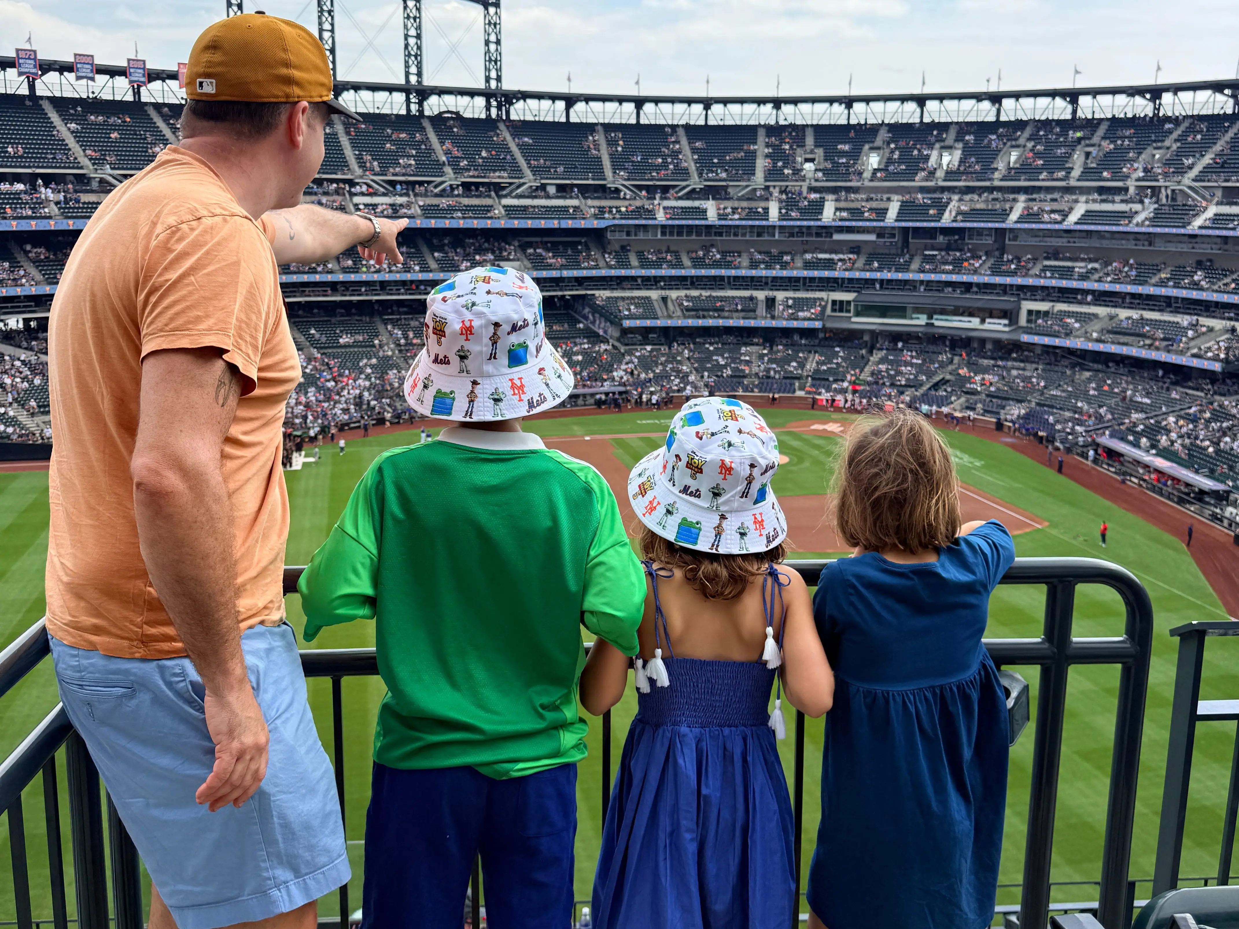 Family at Citi Field