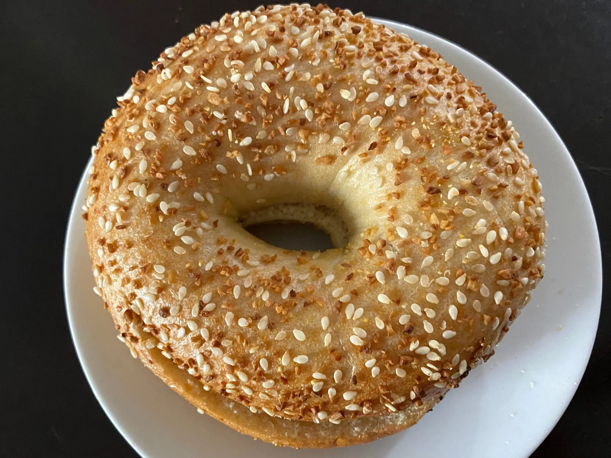 Garlic bagel