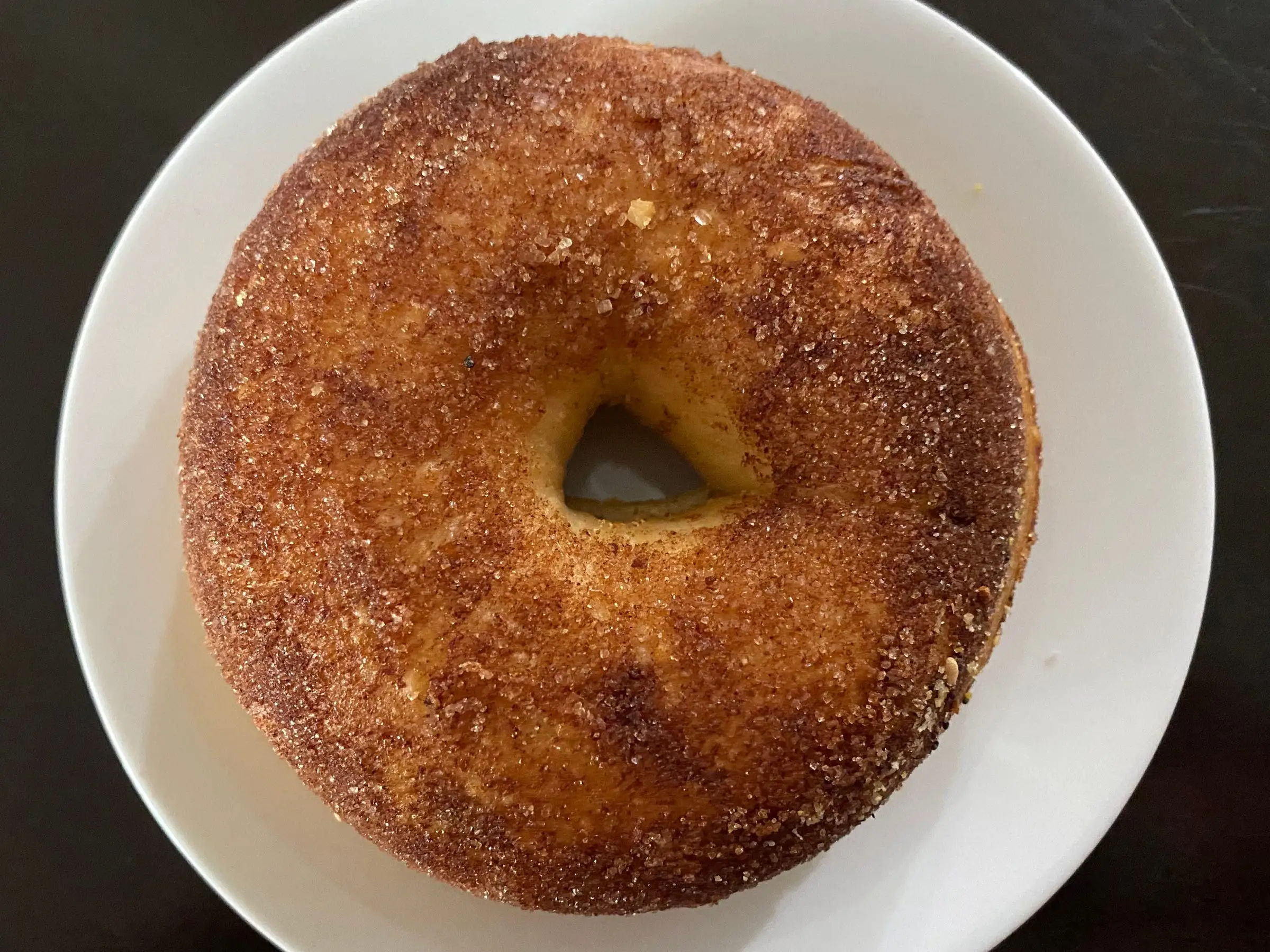 Einstein bros cinnamon-sugar bagel