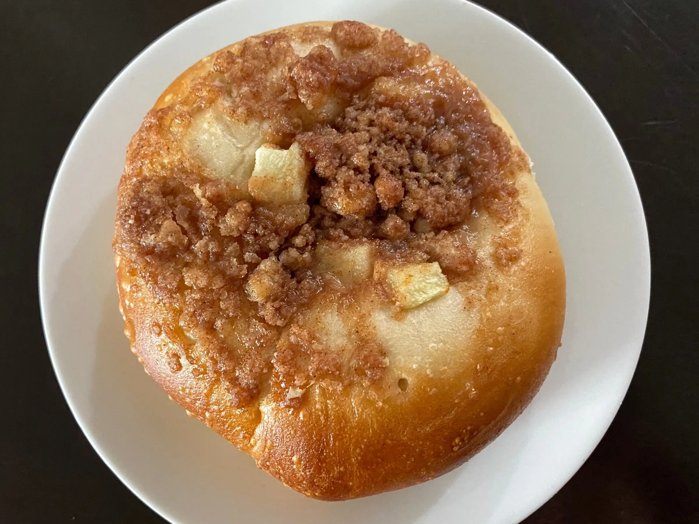 Einstein bros apple cinnamon bagel