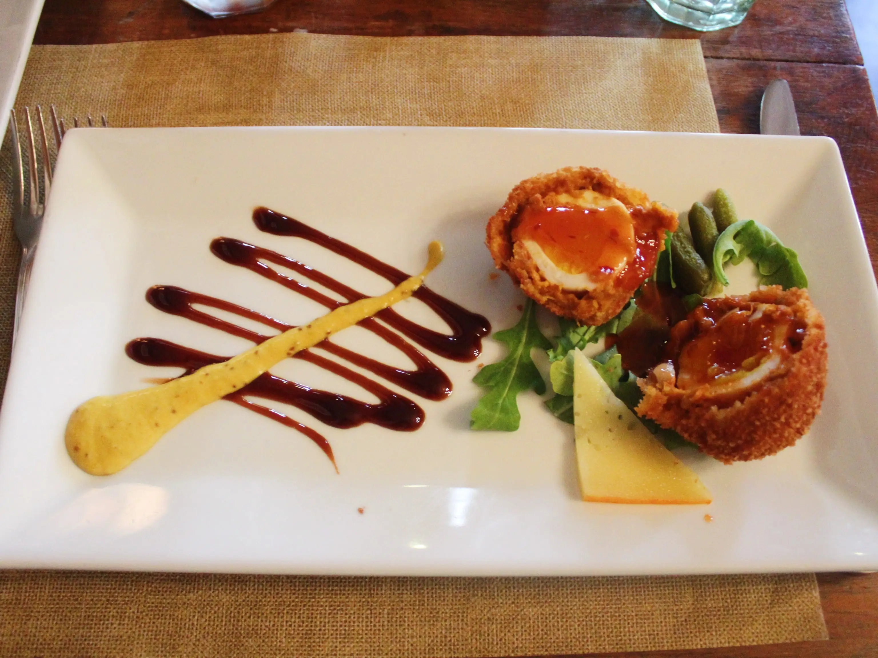 fraunces tavern scotch eggs