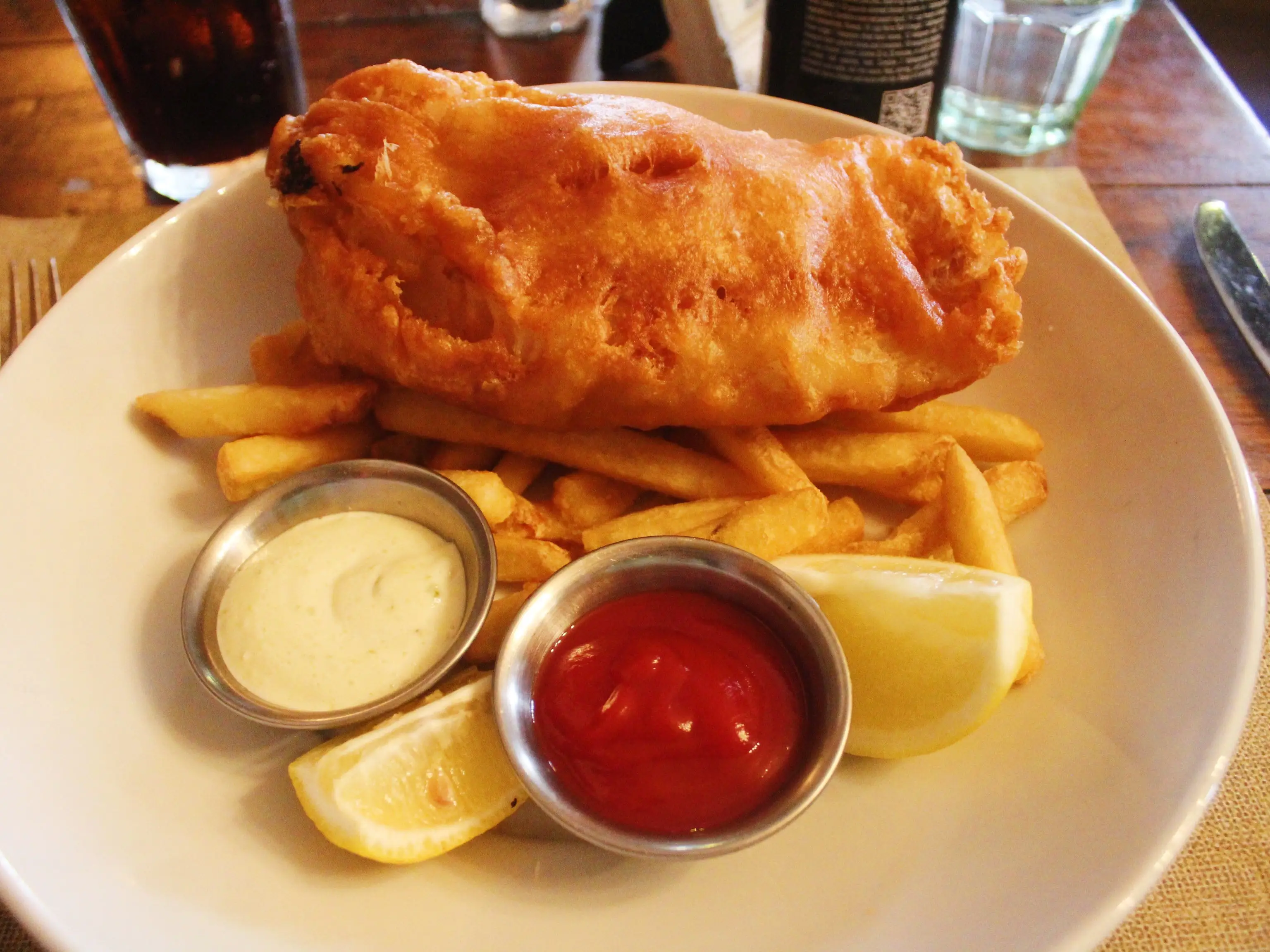 fraunces tavern fish and chips