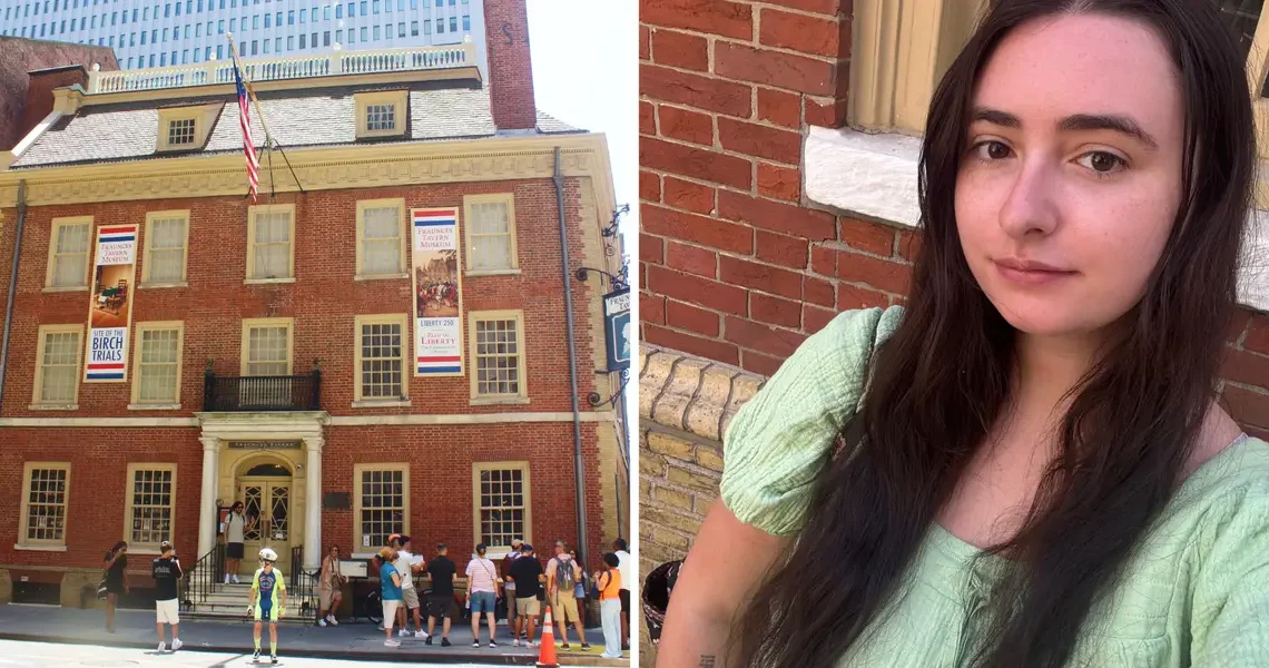 I visited Fraunces Tavern, New York City’s oldest surviving restaurant, which is older than the nation itself